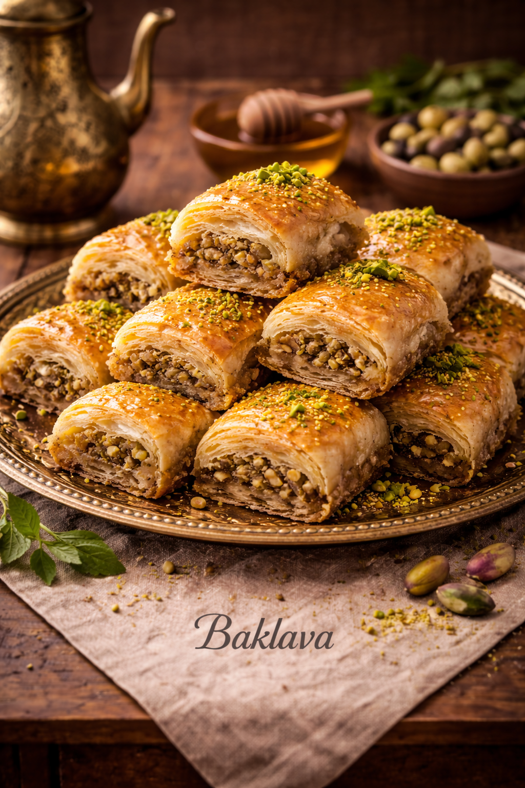 Baklava - entremets pâtisserie créative