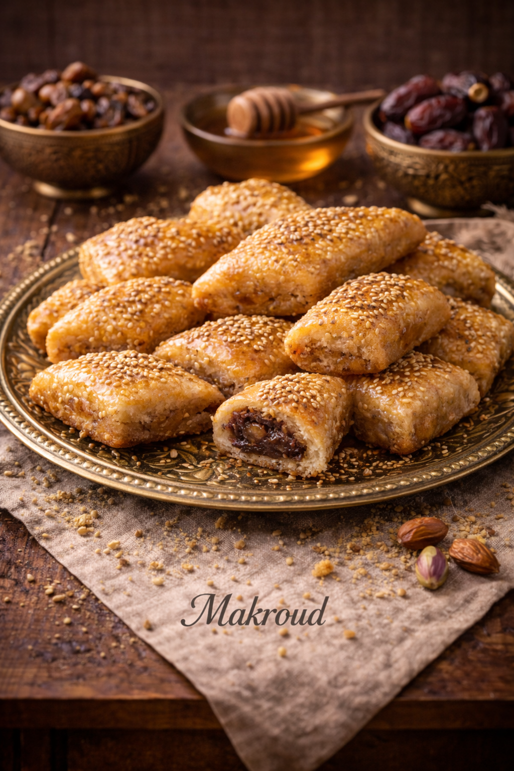 Makroud - entremets pâtisserie créative