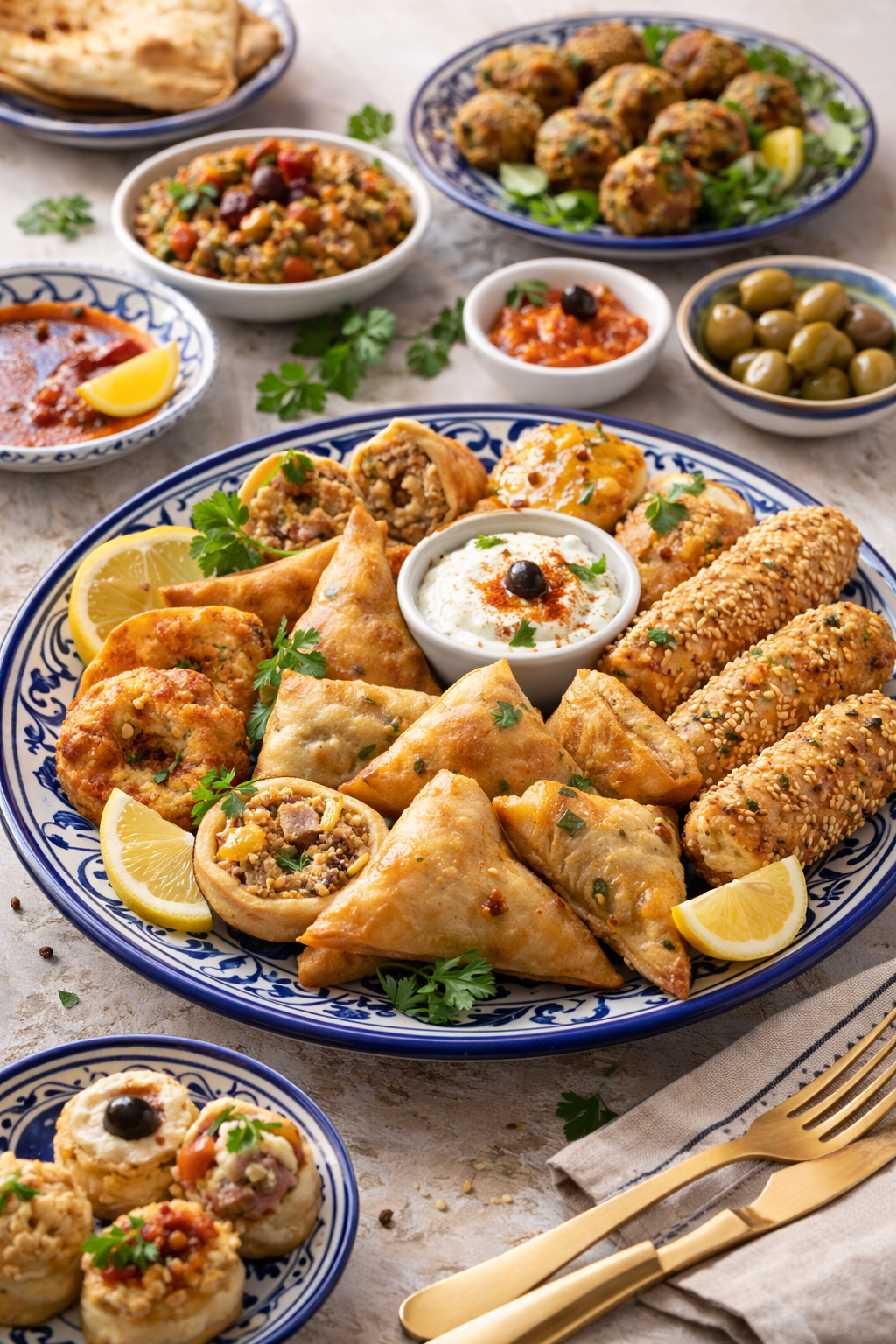 Entrées & options orientales SIDRA